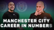 Pep Guardiola - Manchester City career in numbers