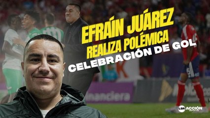 ¡Efraín Juárez en el centro de la polémica tras celebrar un gol en el clásico colombiano ⚽