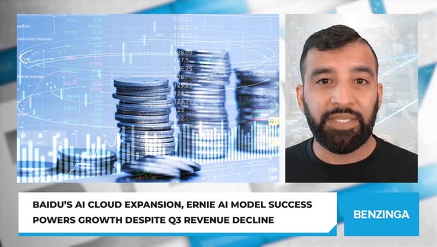 Baidu's AI Cloud Expansion, Ernie AI Model Success Powers Growth Despite Q3 Revenue Decline