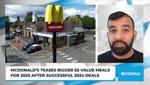 McDonald’s Teases Bigger $5 Value Meals For 2025 After Successful 2024 Deals