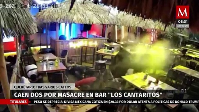 Caen 2 por masacre en bar 'Los Cantaritos' en Querétaro
