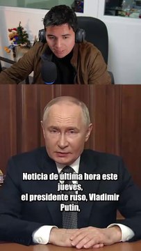 Putin confirma ataque ruso a Ucrania con misil balístico hipersónico