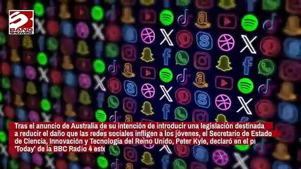 Reino Unido no descarta una prohibición similar de las redes sociales para los menores de 16 años