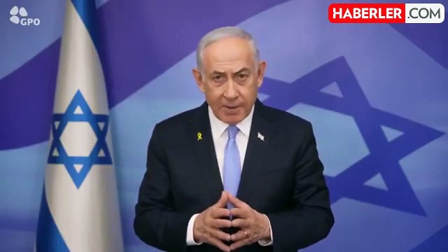 Kameralar karşısına geçen Netanyahu 'Boyun eğmeyeceğiz' dedi