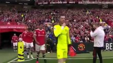 Cristiano Ronaldo Walks Out For His Second Manchester United Debut At Old Trafford