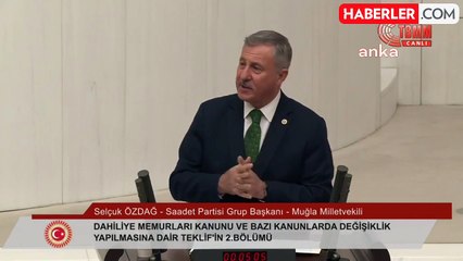 TBMM Genel Kurulu... CHP'li Öztunç: "Görev İçin Geldikleri İllerde Depremde Ölen Polis ve Jandarmalar da Şehit Sayılmalı"
