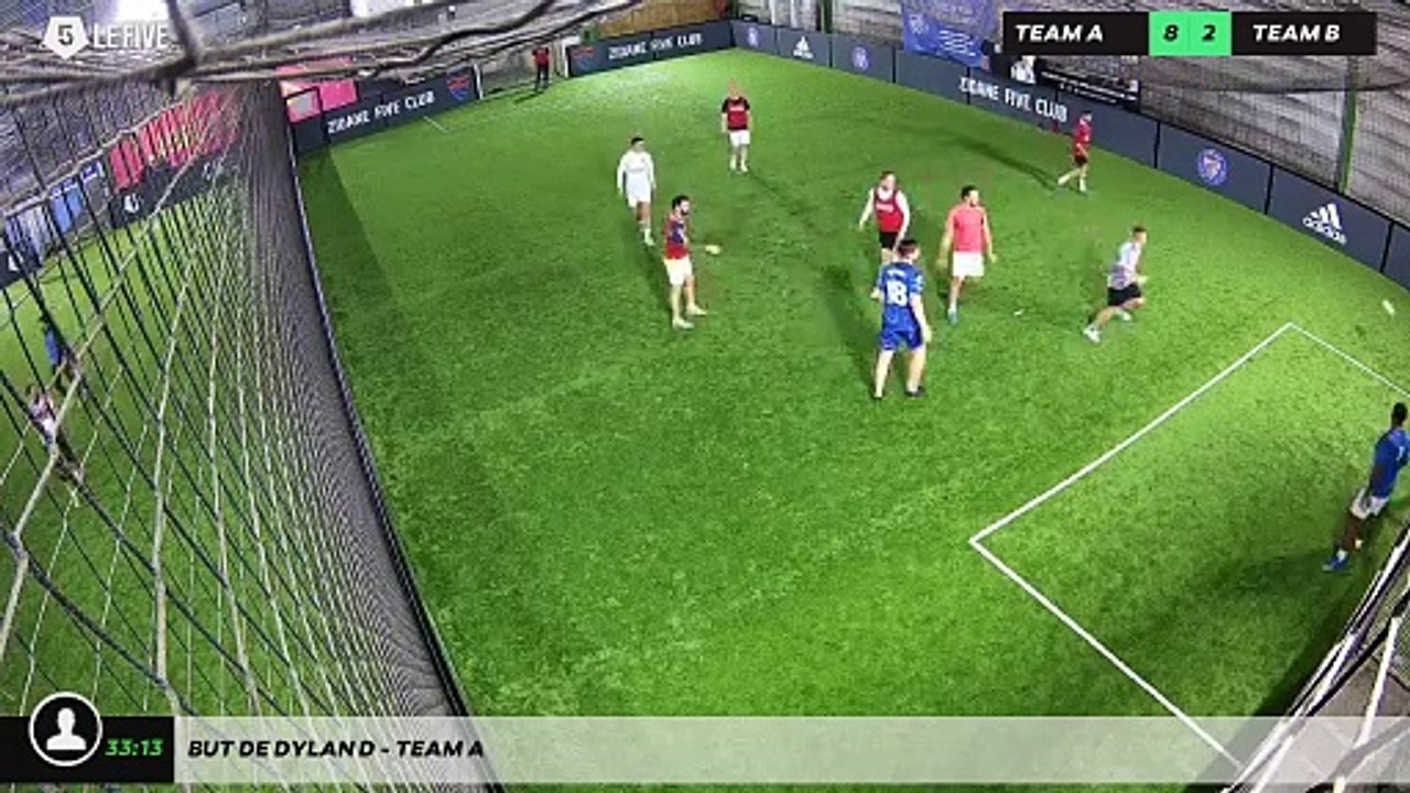 But de Dylan D - Team A