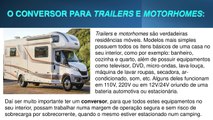 Como especificar e orçar um conversor de voltagem para trailers e motorhomes (uso em camping/hotel)