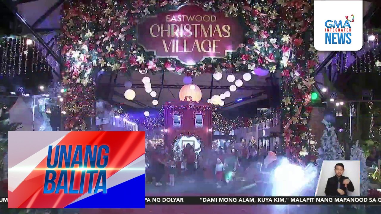 Mga Christmas display sa iba't ibang lugar, patok na pasyalan ngayong holiday season | Unang Balita