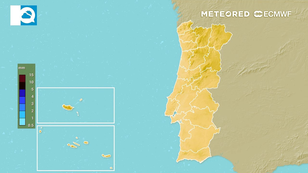 Frente fria do ciclone-bomba Bert deixará chuva forte nos Açores, Madeira e Portugal continental
