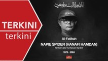 [TERKINI] Pemergian Napie, Pemain Gitar Utama Kumpulan Spider