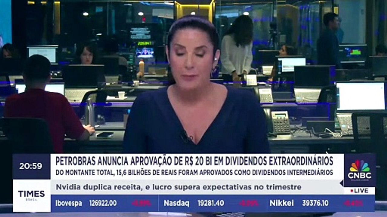 Petrobras anuncia aprovação de R$ 20 bilhões em dividendos extraordinários