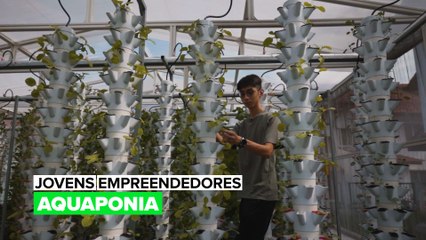 Jovens Empreendedores: Aquaponia