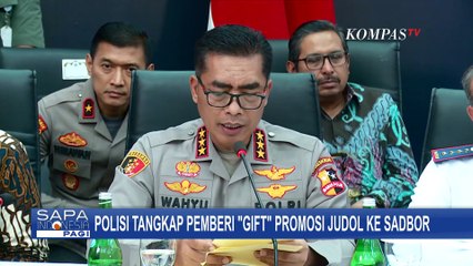 Polisi Tangkap Pemberi Gift Promosi Judol ke TikToker Sadbor