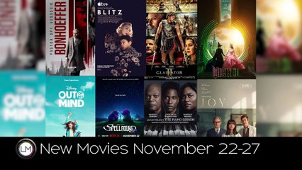 New Movies: Gladiator II, Wicked, Moana 2, Blitz, Spellbound, and More