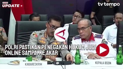 Polri Pastikan Penegakan Hukum Judi Online Dilakukan Sampai ke Akarnya
