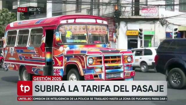 Transporte en Cochabamba: Manfred se compromete a elevar el pasaje en 2025 y choferes anuncian actualización de estudio de costos