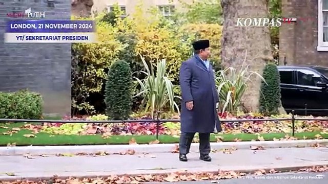 Sambutan Hangat PM Inggris ke Presiden Prabowo Subianto di Kantor Downing Street