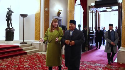 Prabowo Penuhi Undangan Makan Siang bersama Wakil PM Inggris di Lancaster House