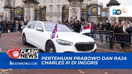 KUNJUNGAN PRABOWO KE BUCKINGHAM PALACE, RAJA CHARLES III SAMBUT HANGAT