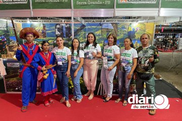 Prefeitura de Serra Grande apresenta potencial turístico do município na Cajazeiras Expo Negócios 2024