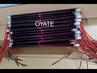 525mm 240v 1100w jacketed halogen heat lamps for food insulation