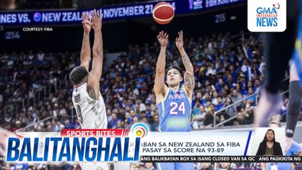 Gilas Pilipinas, wagi laban sa New Zealand sa FIBA Asia Cup qualifiers sa Pasay sa score na 93-89 | Balitanghali