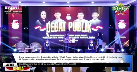 Closing Statment Toha-Rohman Dalam Debat Kedua Pilkada Muba