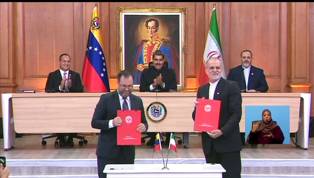 Clausura Comisión Mixta Irán-Venezuela con firma de convenios beneficiosos para ambas naciones