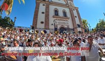 Organizan 'Jalemos con la banda' para ayudar a músicos y meseros de Culiacán