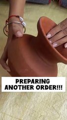 Preparing a beautiful kalash decoration!! #decoration #art #artist #painting #diy #kalash #viral #viralvideos