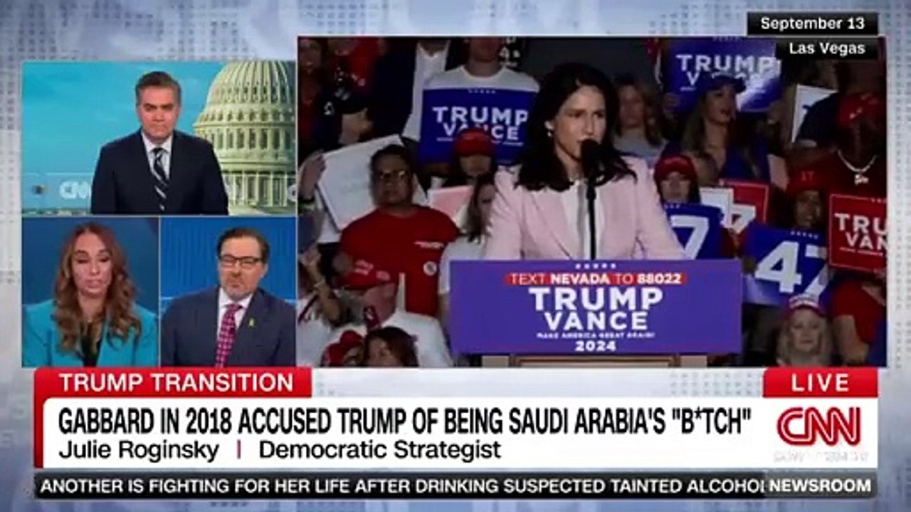 Debate Erupts Over Tulsi Gabbard’s Intelligence Nomination