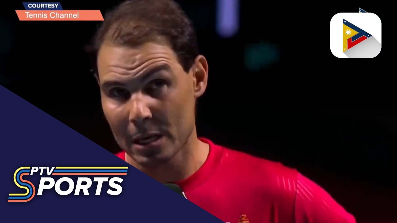 Spanish tennis superstar Rafael Nadal, nagretiro na