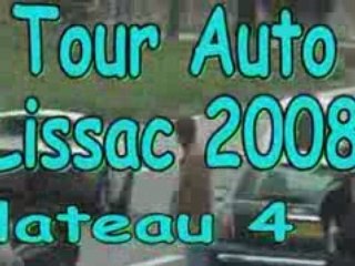 TOUR AUTO LISSAC 2008 plateau 4 compet