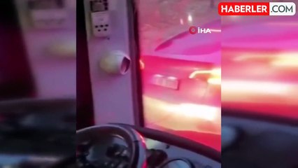 Ankara'da Trafik Tartışması: Otobüs Şoförüne Bıçakla Tehdit