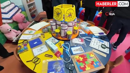 Şehit 18 bebek ve çocuk anısına kütüphane kuruldu