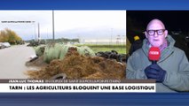 Tarn : les agriculteurs bloquent une base logistique 