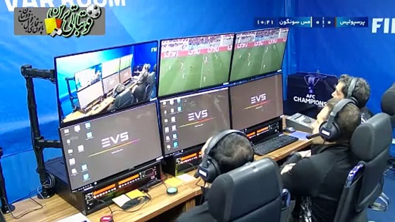 قطعی دستگاه VAR در بازی پرسپولیس و مس‌سونگون