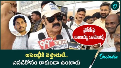 Balakrishna on Ycp & Sharmila: వాళ్లే పట్టించుకోనప్పుడు.. షర్మిళ గురించి మాకెందుకు | Oneindia Telugu