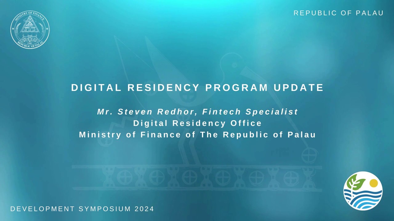 Palau's Digital Residency Program: Highlights from the Development Symposium 2024