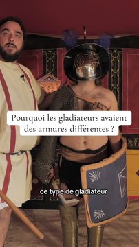 Pourquoi les gladiateurs sont différents ?