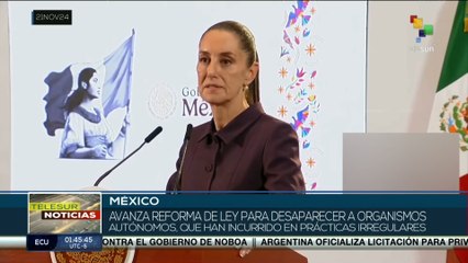 Avanza reforma de ley en México para desaparecer a organismos autónomos