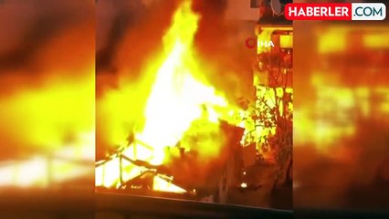 Bursa'da Yangın: Tek Katlı Ev Küle Döndü