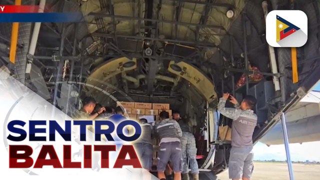 PH Air Force, puspusan ang paghahatid ng tulong sa mga nasalanta ng bagyo