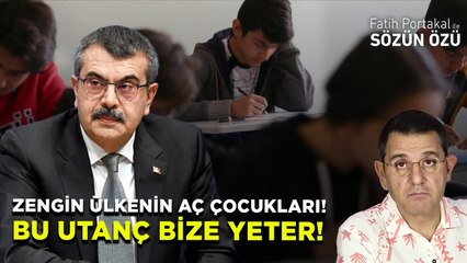 ZENGİN ÜLKENİN AÇ ÇOCUKLARI! BU UTANÇ BİZE YETER!