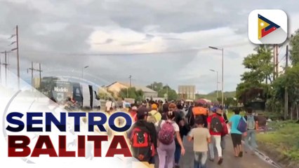 Libu-libong migrante mula sa Mexico, naglakad papuntang U.S. ilang buwan bago ang ganap na pagkapangulo ni U.S. Pres.-elect Trump