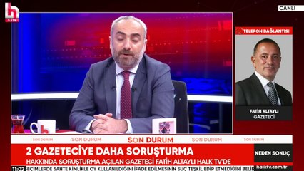 Fatih Altaylı ve İsmail Saymaz'a soruşturma