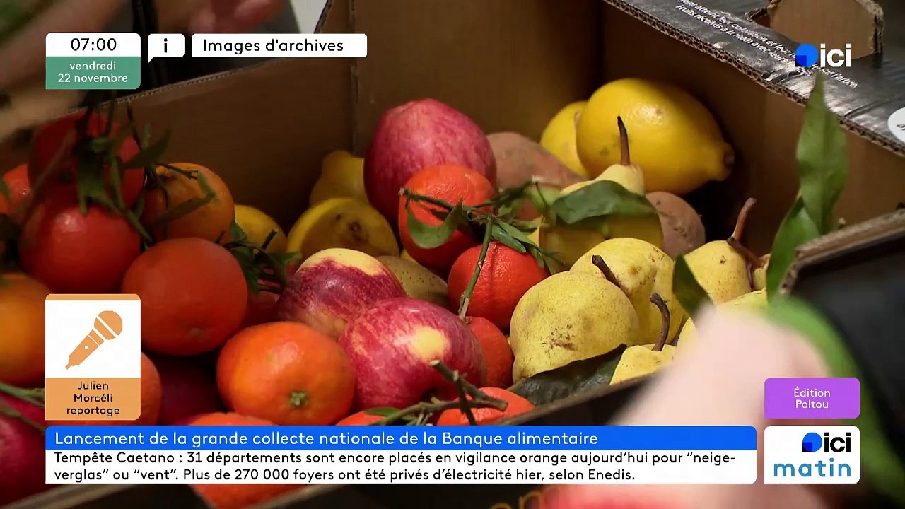 22/11/2024 - ICI Matin France Bleu Poitou en vidéo