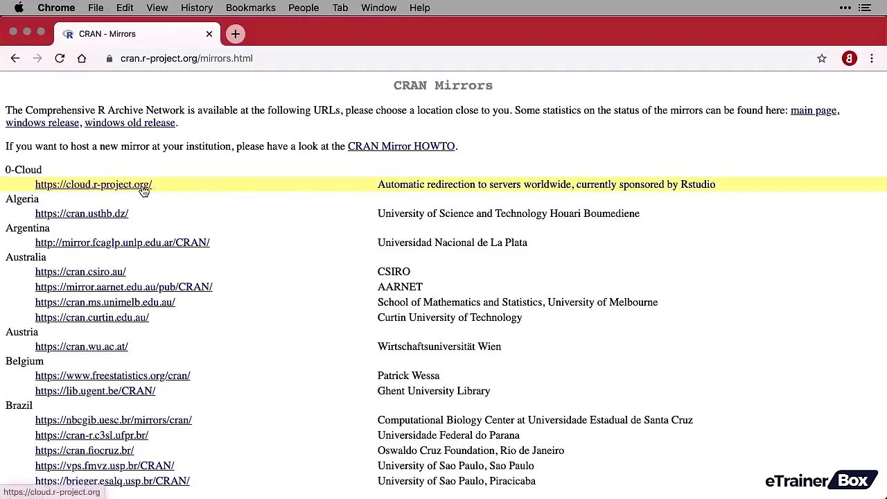 1 - Installing R