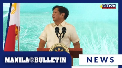 Marcos tells farmers, fisherfolk to enroll into government's insurance program